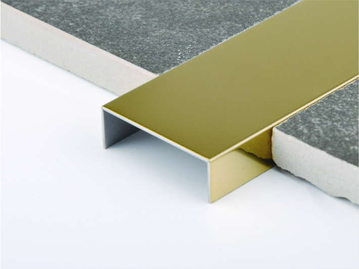 Профиль Juliano Tile Trim SUP30-2B-10H Gold матовый (2700мм)