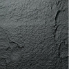 Панель декоративная HL-0306 Тонкий камень Pure Black#1